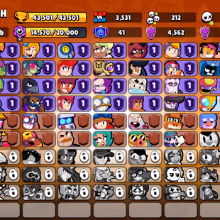 41 BRAWLERS 1000 TROPHIES | HC POCO SKIN | 89 SKINS | FREE NAME CHANGE | 2026 - Image 6