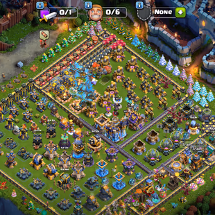 🌟 DECORATED TH 18 FULL MAX DEFENCE 🌟 HERO 105-100-91-80-55 | ALL EPIC ALMOST MAX | MAGIC SKIN SET | FREE NC | 590 CWL  - Image 1