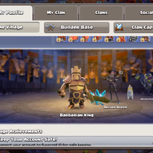 264-XP!! TH18 MAX TYPE !! LEAGUE SKIN 25X SKIN!! HERO MAX 105-105-95-80-55-7! 4 DIGIT RANK BH-BASE!! LEGEND 12281 CUPS - Image 6