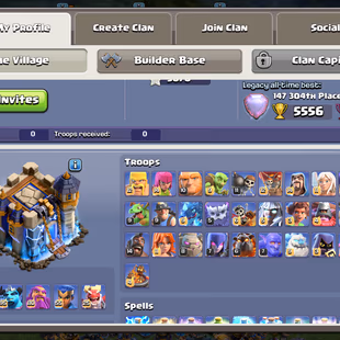 🔥TH 18 ALMOST MAX🔥XP 268-MEDALS 2200-ALL HERO MAX- 5 EPIC EQUIPMENT MAX AF 25-WALLS DEFENSE MAX-BEST DEAL - Image 3