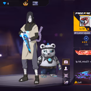 X329|EUROPE SERVER|LVL 58|43 CHARACTER|113 COSTUME|151 WEAPON(5 EVO+22 MYTHIC)|AK47 Blue Draco Lv 4|SCAR Megalodon Alpha - Image 1