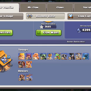 Closely Max 18--Good Heros- All pets max & All epic max type- Nc Possibal -Buildee base max -Profile flame-Link to buyer - Image 7