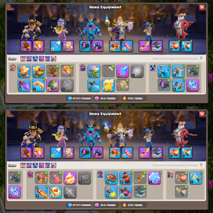 🔥WAR ARENA-1647 MEDALS🔥TH-16 NEAR MAX! XP-206! GG[MAX] FB[MAX] RS[MAX] EB[MAX]! HEROES:-82-92-50-59-41-5! BEST DEAL - Image 5