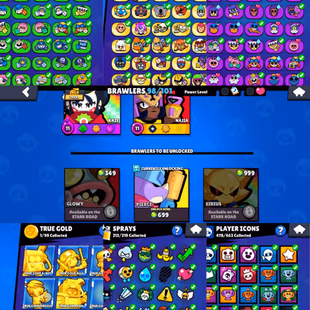 74999 TROPHY || MATEORIC FAME 1 || 398 OP SKINS || 97 HYPERCHARGES || 98 TOTAL MAX || OP OP BRAWLS || INSTANT DELIVERY - Image 7