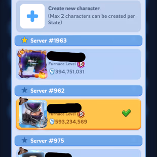 3 - 3 Char | FC 9 (593M) + FC 9 (540M) + FC 8 (394) | VIP 9 | 11 Skin | 1 Helios | 110k Gems | INSTANT DELIVERY!  - Image 5