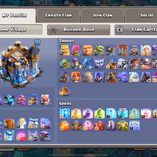 RARE GOLDEN HOG 💎 37 EQUIPMENT 💎 HIGH TH 18 []105-105-90-78-55-10 HEROES []  3K WWS [] 258 XP [] MANY SKINS AND SCENER - Image 8