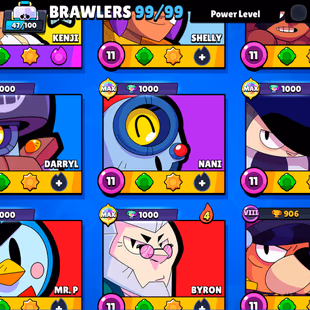 BEST OFFER 🎄 70K TROPHY - 335X SKINS 🎄 99/99 BRAWLER | 43X MAX | 37X HYPER | 53-GEM | DELIVERY INSTANTLY  - Image 8