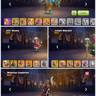 270 XP | 16K GEMS | 2014 - 20 OLD TREES | 22K LEGEND TROPHY | TH 16 |  86-86-60-60-37 HEROES | 2500 CWL MEDALS  - Image 4