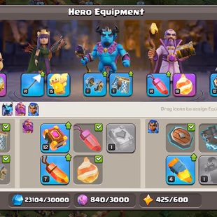 ❗[ PREMIUM TH-17 ]❗LVL 17 WALLS [RARE] || G.GUANTLET - S.BALL [18] || E.BOOT [14] || NICE DEFENCES - TROOPS - HEROS  - Image 6
