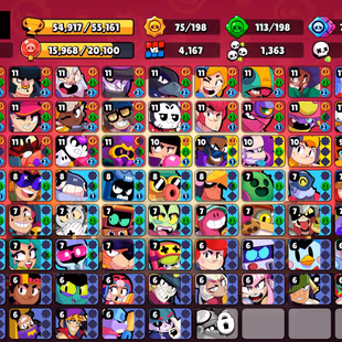 RARE PIN | 291 SKINS | 54.900 TROPHY | 98 BRAWLERS | 25 HYPERCHARGED | 32 MAXED BRAWLERS | 8 BUFFIES - Image 3