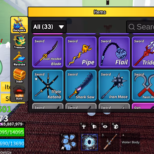 Lvl 2773 Blox Fruits Acc | PERM KITSUNE & LIGHT | True Triple Katana (TTK) | Shark V3 | Superhuman - Image 4