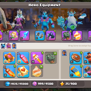 🌟 BEST OFFER | TH 15 FULL MAX DEFENCE 🌟 | HERO 85-86-47-63-40 | 11 HIGH LEVEL EQUIPMENT | BASE MAX | NC 500 GEMS - Image 7