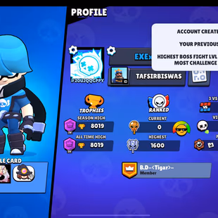 TROPHIES 8019 [] BRAWLERS 31 [] MAX BR 1 [] MAX EDGAR - Image 2