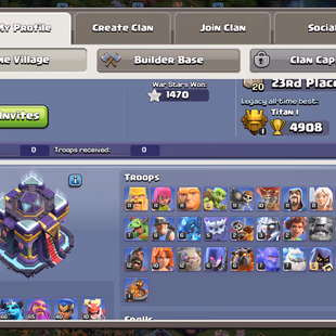 Th15 Almost Max | Hero-90-90-65-40 | Equipment-12-Epic Almost Max | XP-199 | NC-Yes | BEST-DEAL - Image 3