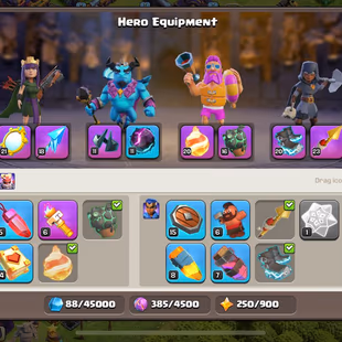 🔥TH 15 - (12 EPIC EQUIP - 8 EPIC LV 16 UP)🔥 | XP 208 | PET 8 | 67-79-45-50-29-1 | SW 1796 | 1 BOOK | C. GOLD 36K |  - Image 7