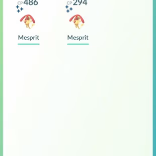 0P BEST STARTER LEVEL 24 2x SHINY LEGENDARY SHINY MESPRIT 52x LEGENDARY 2x SHINY 148x RARE CANDY - Image 3