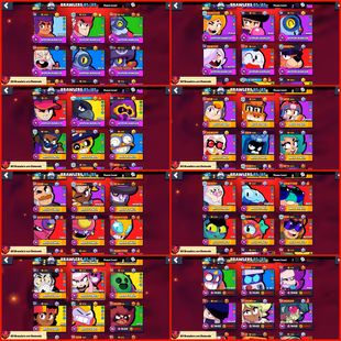 🔥[DG-4]🎯54K-TROPHIES 85-BRAWLERS 15-HYPERCHARGE 26-MAXPOWER 250-SKINS 43-GEMS RENAME-60 CHEAP INSTANT - Image 4