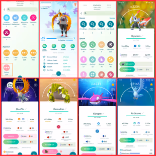 🎯BEST VALUE (HUNDO 319 💯IV) LVL 65 ACCT 2021 / 1267 TRADEABLE PG) HO-OH PIKACHU PG RARE) 227 LEGENDRY | RARE COLLECTOR - Image 3