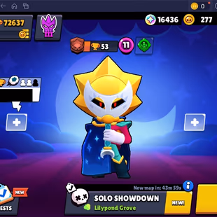 SIRIUS | 52 TITLES | 309 SKINS | 72.600 TROPHY | 100 BRAWLERS | 35 HYPERCHARGED | 55 MAXED BRAWLERS | 50 PRESTIGE - Image 1