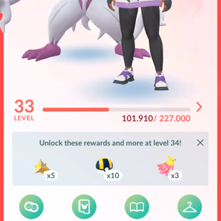 Level 33+ 15 legend- 276K+ Stardust- shiny Grimmsnarl background can trade-2 shiny-6 dynamx-2 Special BG-10 Gmax-4 Locat - Image 1