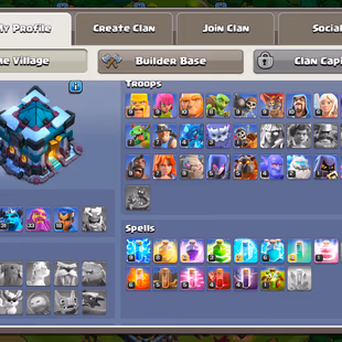 Th13 Max Walls-Defence 💎 Hero Skins 💎 Epic Equip | Cwl Medals N Magic Items | Hero's 54-62-31-33-18 | Instant Delivery - Image 3