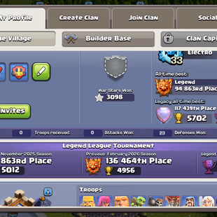 RR💥XP-252 | TH 18 [ DEFENCE/200 WALL'S ] MAX💥6X HERO MAX 105/105/95/80/55/25 | 9 EPIC MAX 3 EPIC LV-20 ALL 16 EPIC EQ - Image 7