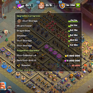 [EE82] DESERT NIGHT FULL SET [TH18 SEMI MAX] 11 EPIC MAX | 5 HERO MAX/DRAGON DUKE LVL 22 | PROFILE GOOD | LEAGUE WARDEN - Image 7