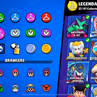 🎯107K TROPHIES | ALL 101 BRAWLERS | 27 LEGENDARY SKINS | MAX ACC | HYPERCHARGE FULL 🔥 - Image 5