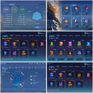 [IOS/ANDROID] CEL LVL 88 | 132 HEROES | 483 SKINS | MEGA 4 | OP SKINS | 5 LEGEND INC LESLEY GRANGER - 8 COLLECTOR LING - Image 4
