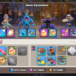 🔥TH 18 NEAR MAX🔥XP 258-[ 4 EPIC EQUIPMENT MAX-EB 26]-HERO 102-105-84-75-50-NC 500-ALL DEFENSE MAX-HIGH WALLS-BEST DEAL - Image 7