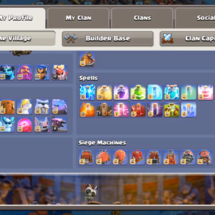 [EE52] TH18 MAX || 11 EPIC MAX/1 EPIC LVL 23 || 5HERO MAX || PROFILE ALMOST MAX || GUARDIANS MAX || XP 274 || BB MAX - Image 8