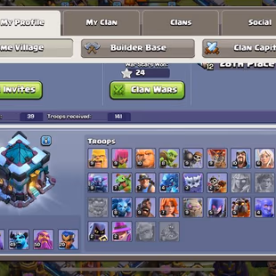 🇺🇸CLOSE MAX TH13 ACCOUNT 🇻🇮 XP165 HEROES 51-55-49-50-20 FREE NAME CHANGE 5 BUILDER GOOD HERO EQUIPMENT  - Image 8