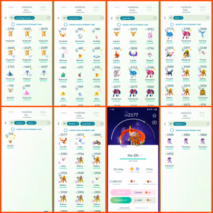  🎯LVL 44 | 243 TRADEABLE PG 🔄 125 LEGENDARY  | 59 SHINY  | 6 HUNDO  | RARE SHADOW  / LUGIA HO-OH - RARE COLLECTION A - Image 7