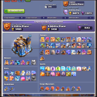 💥15 Epics💥 TH 18 Max | Year of The Firse Horse | Skins Set | Stacked | Dream Account | Good Helpers | Instant Delivery - Image 3