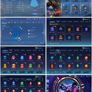[IOS/ANDROID] CEL LVL 120 | 132 HEROES | 478 SKINS | MEGA 5 | COLLAB | GUSION LEGEND - JJK GOJO - HXH - CHOU GOLD - NEOB - Image 6