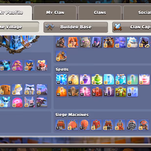 💙 RAREST 9 EPIC MAXED 💙 TH-18 5 HEROES MAXED | NEW HERO 11 | MAX DEFENCE | DRAGON SKIN SET | HELPER GOOD LEVEL  - Image 5