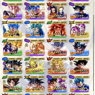 B154-IOS+Android-Vip Acc-Meta-12 ULTRA+2 LR(Vegito+Piccolo)+65 Legends+Vip Equi+Good Zenkai+549 Millions Power+Good Team - Image 5