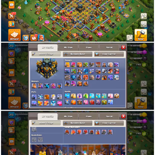 Th 17 | heroes 85-86-59-62-35 | All epics available| Nc available| 217 Xp |loaded magic items  - Image 2