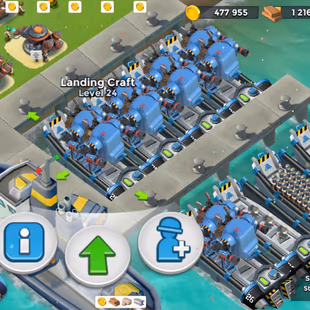 Lv64 - HQ24 - VP 553 - POWER 368 | Sculptor Lv9  | Submarine lv10 - 8 GUNBOAT 24 - Image 2