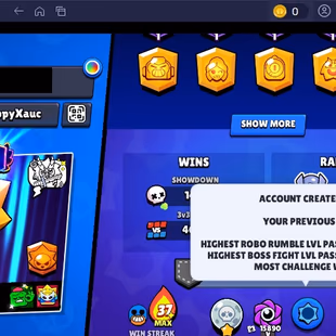 275 SKINS | 37.700 TROPHY | 100 BRAWLERS | 15 HYPERCHARGED | 16 MAXED BRAWLERS | 5 PRESTIGE | 5 BUFFIES - Image 7