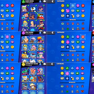 ✨ PREMIUM🌟 42K TROPHY 95 BRAWLERS 18 HYPERCHARGE  9 MAX 237 SKINS  FULLY SAFE AND SECURED INSTANT DELIVERY  - Image 4