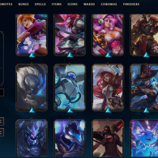 SEVER [ TR ] - 404 LVL  - GOLD I  - 127 SKINS - FULL CHAMP [45095 BE - 38 RP ] - FULL ACCESS  - Image 3