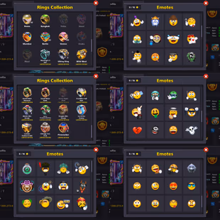 🌟 HIGH LUXURY LEVEL 533 🌟 19/20 LEGENDARY CUES OPEN || 50 VENICE RINGS || 100 MILLION COINS || RENAME AVAILABLE - Image 3