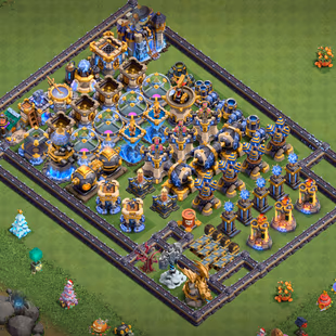 🌟FRIDAY BEST OFFER🌟TH 18 FULL DEFENCE MAX | 5X HERO MAX | 14 EPIC E.Q 6 EPIC MAX | 320 MEDEL 6.1K GEM | 150 WALL MAXED - Image 1