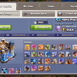 PREMIUM TH-18 NEAR MAX | 5X HEROES MAX | ALL 3 APPRENTICE MAXED | SPAM OBST | 7x EPIC MAX REST HIGH | NC 500 | WAR ARENA - Image 3