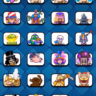 ❗[ 45X CARDS MAX ]❗EVOLVED: 19 || LVL 16 : 3 || ELITE : 13 || LVL 14 : 29 || EMOTES: 123 || LVL: 62 || TROPHY: 10000 - Image 7