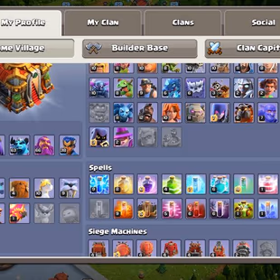 Th16 max--87 95 66 40 heroes--7 skins--2 hero equipments--all defences are max 16 - Image 3