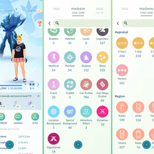 Level 75 - 69 Million Stardust - 1500 Pokemon - Necrozma - Rayquaza  - Image 2