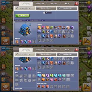 PREMIUM TH-12! XP-104! WHITE WALLS! 4X EPIC EQUIPMENTS! HEROES:-46-43-25-18! FAST DELIVERY - Image 3