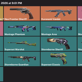 lvl102 VANDAL KURONAMI--- 17SKINS /12AGENTS - Image 3